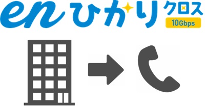 折り返し電話でenひかりクロスの料金や工事日などを確認