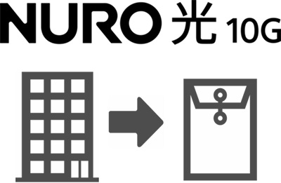 NURO光10ギガの工事日の案内や契約書類の受け取り