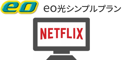 ⑥eo光のNetflixパックにより110円の永年割引【eo光シンプルプランの特徴】