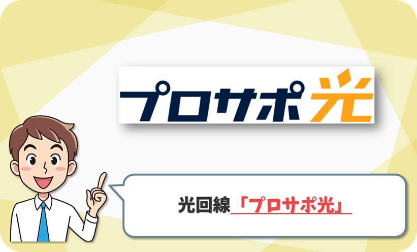 プロサポ光 の回線情報