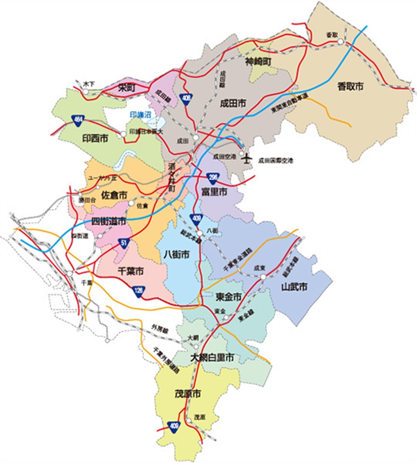 ケーブルネット296ひかり 提供エリア