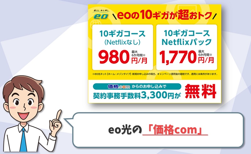 eo光の価格comの特典１