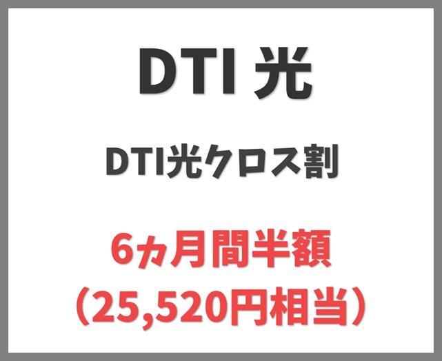 DTI光クロス割