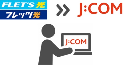 ① フレッツ光の解約前に「J:COM 光の開通日」を決める