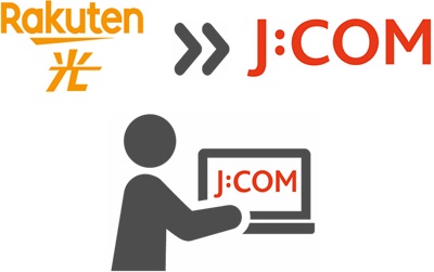 ①楽天ひかりの解約前にJ:COM 光の開通日を決める