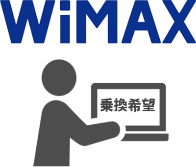 WiMAXの申込途中で「お乗り換えキャンペーンを希望する」を選ぶ