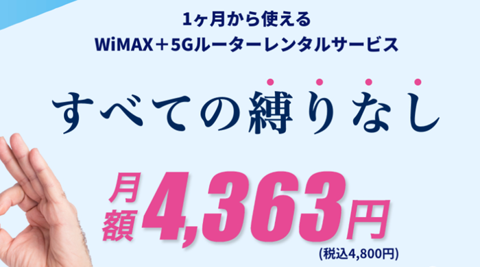 ニッチカンパニーのFreeMax+5G